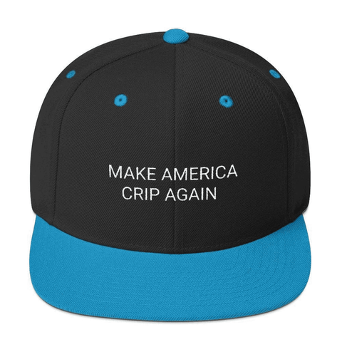 Make America Crip Again Snapback Hat