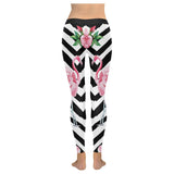 tropic pink flamingo Low Rise Leggings