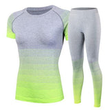 Loyally Elegant Activewear Green / S Quick Dry Fitness Gym Suit