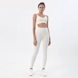 Loyally Elegant Activewear Light Ivory Set / S Amyah 2 PC.