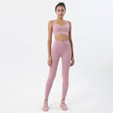 Loyally Elegant Activewear Pink Purple Set / S Amyah 2 PC.