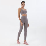 Loyally Elegant Activewear Sea Rock Color Set / XL Amyah 2 PC.