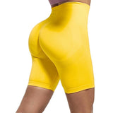 Loyally Elegant Athletic wear 1Yellow / S High Waist Pure Stretch Athletic Shorts