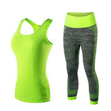 Loyally Elegant Athletic wear green20025081 / L Quick Dry Yoga Gym Suit