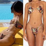 Loyally Elegant bikini multicolor / S Giselle String Swimsuit
