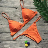 Loyally Elegant bikini orange / S Low Waist Vikki Bikini