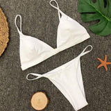 Loyally Elegant bikini white / S Low Waist Vikki Bikini