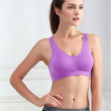 Loyally Elegant bra Light Purple / S Womens Padded Seamless Aero Bra