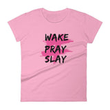 Loyally Elegant CharityPink / S Women's short sleeve #Slay t-shirt