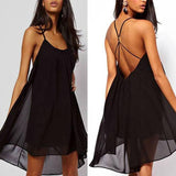 Loyally Elegant Vestidos Summer Chiffon Swing  Dress