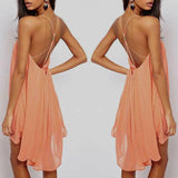 Loyally Elegant Vestidos Summer Chiffon Swing  Dress