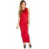 See You Lookin Red Maxi Dress