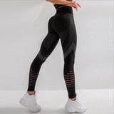 Loyally Elegant fitness leggings Mesh Breathable Push Up Leggings