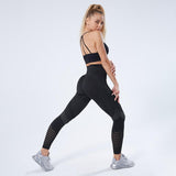 Loyally Elegant fitness leggings Mesh Breathable Push Up Leggings