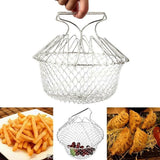 Multi-function Telescopic Cooking Basket