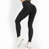 Loyally Elegant leggings Black / L Jacquard High Waist Stretch- X Leggings