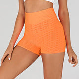 Loyally Elegant leggings Orange shorts / XL Shapely Honey Comb Push Up Leggings