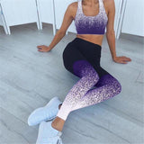 Loyally Elegant leggings Purple / L Women Starr Sky High Waist Push Up Leggings