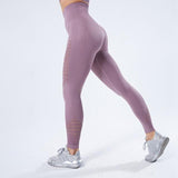 Loyally Elegant Purple / M Knit Sculpting High-Rise Push Up Legging