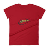 Loyally Elegant Red / S Women's Grill t-shirt