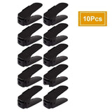 Loyally Elegant shoe rack 10pcs---black Adjustable EZ Shoe Space Saver