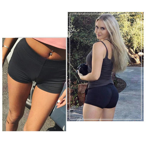 Loyally Elegant shorts Compression Elastic Push Up Yoga Shorts