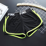 Loyally Elegant shorts Yellow / L PINK Sports Gym Shorts