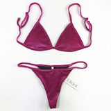 Loyally Elegant swimsuit Rose / L Velle Velvet Bikini