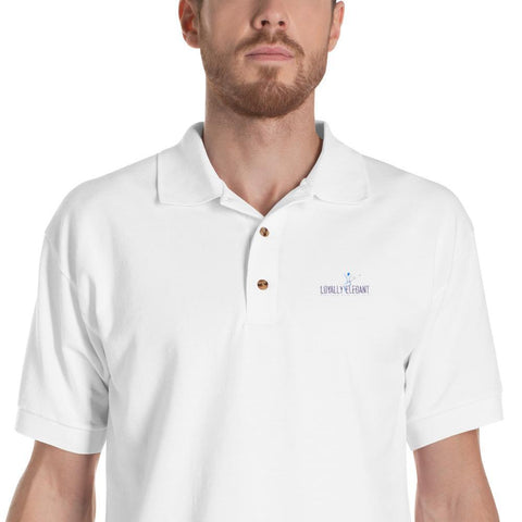 Loyally Elegant White / S Loyally Elegant Polo Shirt