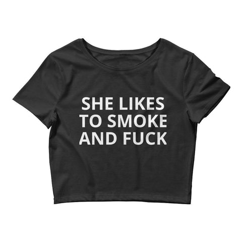 She Likes To Smoke And Fuck